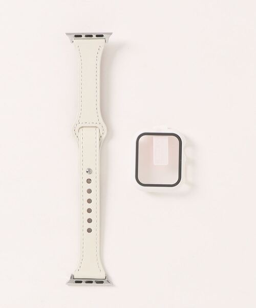 zandy(ズィーアンドワイ)の「zandy ズィーアンドワイ/ Apple Watch ケース&ベルトセット マットタイプ【マットハードケース】アップルウォッチカバー& 細身レザーバンド //// set9(デジタル腕時計・メンズ・シルバーグレー/ブラウン系その他/ホワイト×ホワイト/ブラック系その他/ピンク/グリーン×オレンジ/レッド系その他・S/M)」の21枚目の写真
