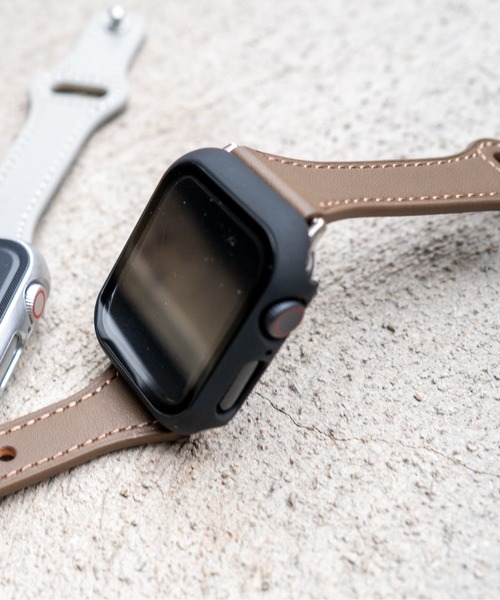zandy(ズィーアンドワイ)の「zandy ズィーアンドワイ/ Apple Watch ケース&ベルトセット マットタイプ【マットハードケース】アップルウォッチカバー& 細身レザーバンド //// set9(デジタル腕時計・メンズ・シルバーグレー/ブラウン系その他/ホワイト×ホワイト/ブラック系その他/ピンク/グリーン×オレンジ/レッド系その他・S/M)」の17枚目の写真
