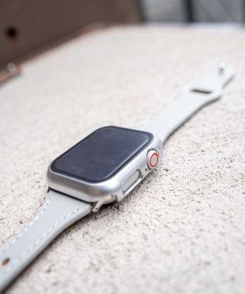 zandy(ズィーアンドワイ)の「zandy ズィーアンドワイ/ Apple Watch ケース&ベルトセット マットタイプ【マットハードケース】アップルウォッチカバー& 細身レザーバンド //// set9(デジタル腕時計・メンズ・シルバーグレー/ブラウン系その他/ホワイト×ホワイト/ブラック系その他/ピンク/グリーン×オレンジ/レッド系その他・S/M)」の19枚目の写真