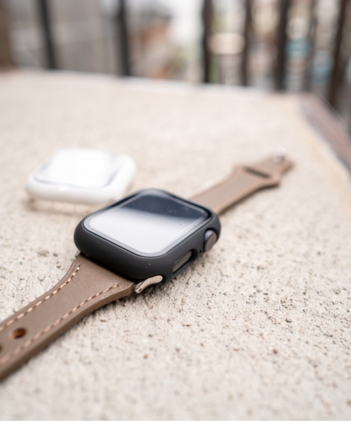 zandy(ズィーアンドワイ)の「zandy ズィーアンドワイ/ Apple Watch ケース&ベルトセット マットタイプ【マットハードケース】アップルウォッチカバー& 細身レザーバンド //// set9(デジタル腕時計・メンズ・シルバーグレー/ブラウン系その他/ホワイト×ホワイト/ブラック系その他/ピンク/グリーン×オレンジ/レッド系その他・S/M)」の13枚目の写真