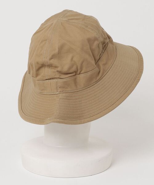orSlow（オアスロウ）の「Orslow / オアスロウ：US NAVY HAT CHINO：03--001-40[STD]（ハット・メンズ・カーキ・1）」の2枚目の写真