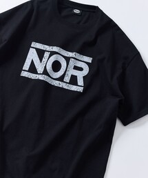 FREAK'S STORE | 限定展開 ビッグシルエット クラックプリント クルーネックTシャツ/NOR(Tシャツ/カットソー)