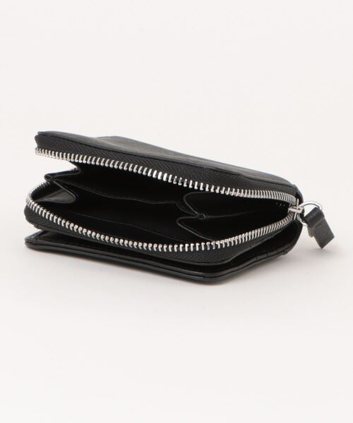 Guess(ゲス)の「【GUESS】ゲス ROXBERRY MINI ZIP AROUND 二つ折り財布(財布・レディース・ベージュ/ブラック・FREE)」の6枚目の写真