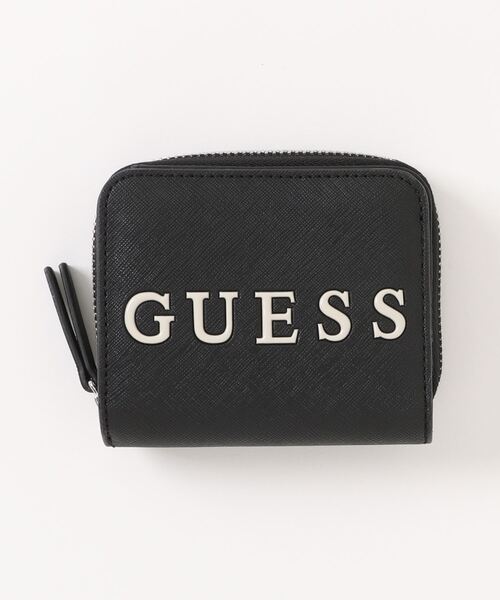 Guess(ゲス)の「【GUESS】ゲス ROXBERRY MINI ZIP AROUND 二つ折り財布(財布・レディース・ベージュ/ブラック・FREE)」の8枚目の写真