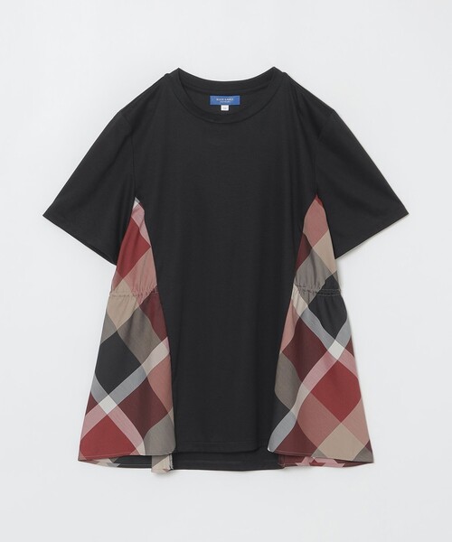 BLUE LABEL CRESTBRIDGE - ブルーレーベル サステナブルスムースカットソー 38 BLUE LABEL CRESTBRIDGE（ブルーレーベルクレストブリッジ）の