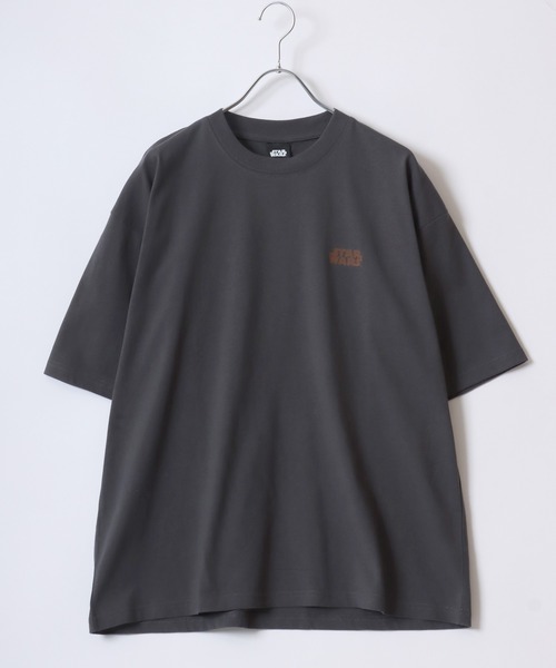 STAR WARS（スターウォーズ）の「STAR WARS/スターウォーズ ヴィンテージライク フロント バックプリント 半袖Tシャツ レディース メンズ（Tシャツ/カットソー・メンズ・ブラック系その他/ブラック系その他2・M/L/LL）」の9枚目の写真
