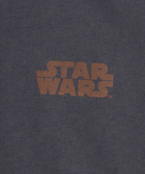 STAR WARS（スターウォーズ）の「STAR WARS/スターウォーズ ヴィンテージライク フロント バックプリント 半袖Tシャツ レディース メンズ（Tシャツ/カットソー・メンズ・ブラック系その他/ブラック系その他2・M/L/LL）」の15枚目の写真