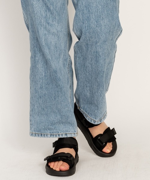 SVEC(シュベック)の「厚底 ベルクロ スポーツサンダル(サンダル・レディース・ブラック/ホワイト・35/36/37/38/39/40)」の20枚目の写真