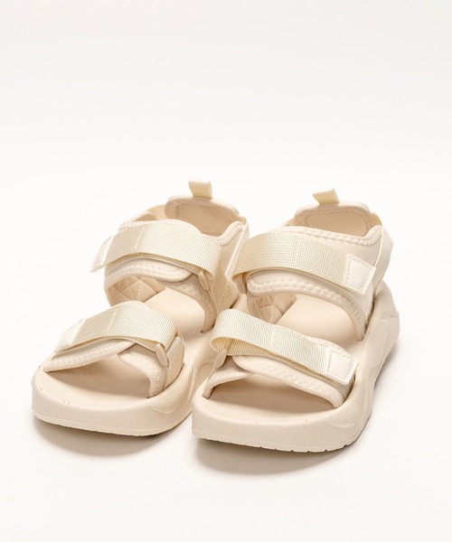 SVEC(シュベック)の「厚底 ベルクロ スポーツサンダル(サンダル・レディース・ブラック/ホワイト・35/36/37/38/39/40)」の5枚目の写真