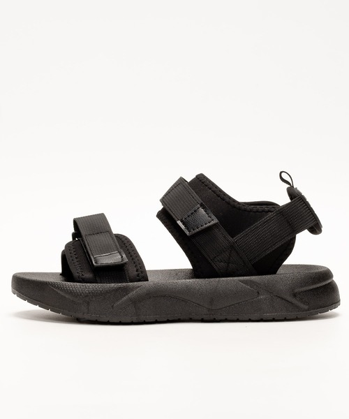 SVEC(シュベック)の「厚底 ベルクロ スポーツサンダル(サンダル・レディース・ブラック/ホワイト・35/36/37/38/39/40)」の14枚目の写真