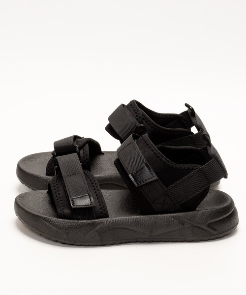 SVEC(シュベック)の「厚底 ベルクロ スポーツサンダル(サンダル・レディース・ブラック/ホワイト・35/36/37/38/39/40)」の15枚目の写真