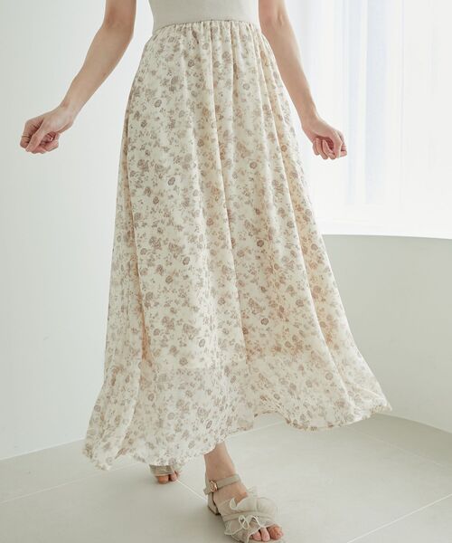 MAJESTIC LEGON（マジェスティックレゴン）の「ボウタイフリルコルセットワンピース（ワンピース・レディース・ベージュ系その他2/ブルー系その他2/グレー系その他/ホワイト系その他2・X-SMALL/SMALL/MEDIUM）」の14枚目の写真