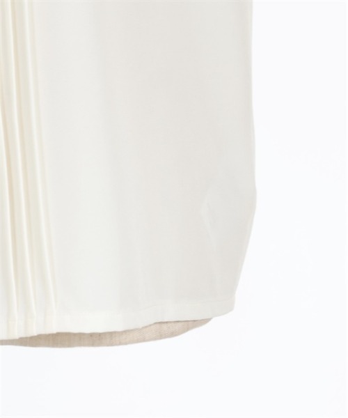 axes femme（アクシーズファム）の「メタル×タイ付き連釦ブラウス（シャツ/ブラウス・レディース・ブルーグリーン/ブラック/キナリ・MEDIUM/LARGE）」の20枚目の写真