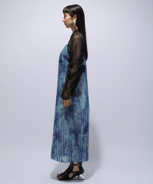 HARE（ハレ）の「オーロラシアーキャミワンピース(HARE)（ワンピース・レディース・ブルー/グリーン・FREE）」の12枚目の写真