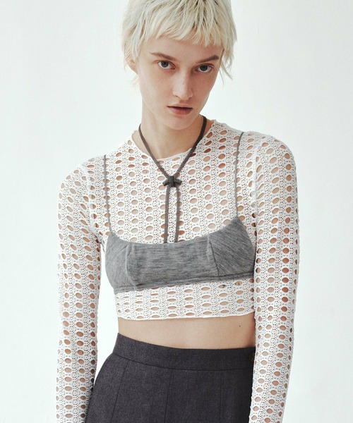 GOLDY（ゴールディ）の「メタル グレイン サッシュ リボン ネックレス（ネックレス・レディース・シルバー/ガンメタ/ゴールド/シルバー系その他・FREE）」の13枚目の写真