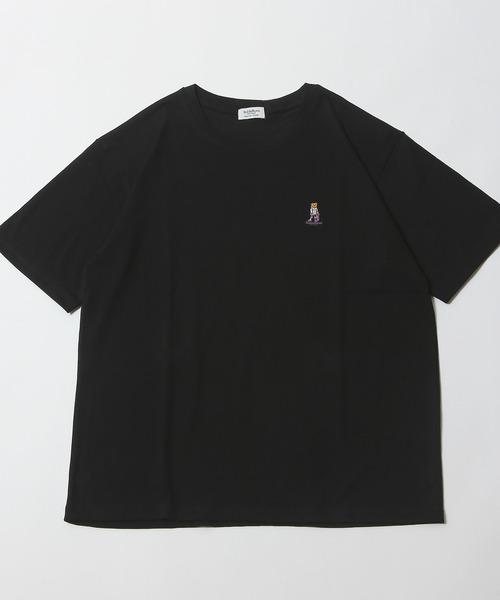 MASTER FRAME/マスターフレーム】TeddyBear 刺繍Tシャツ（T