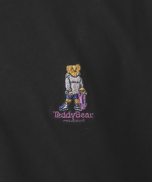 MASTER FRAME/マスターフレーム】TeddyBear 刺繍Tシャツ（T