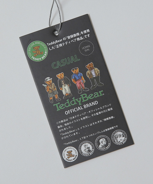 MASTER FRAME/マスターフレーム】TeddyBear 刺繍Tシャツ（T