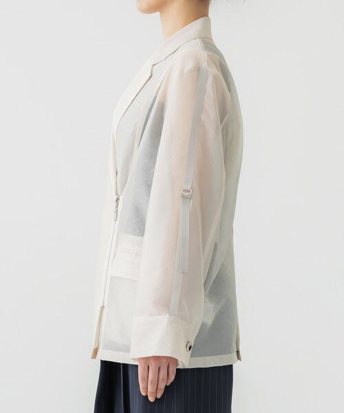 UNITED TOKYO フロントジップシアージャケット UNITED TOKYO（ユナイテッドトウキョウ）の「フロントジップ