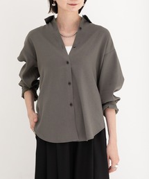 Elura | サラサラサマーリネンライクシャツ/113178(シャツ/ブラウス)