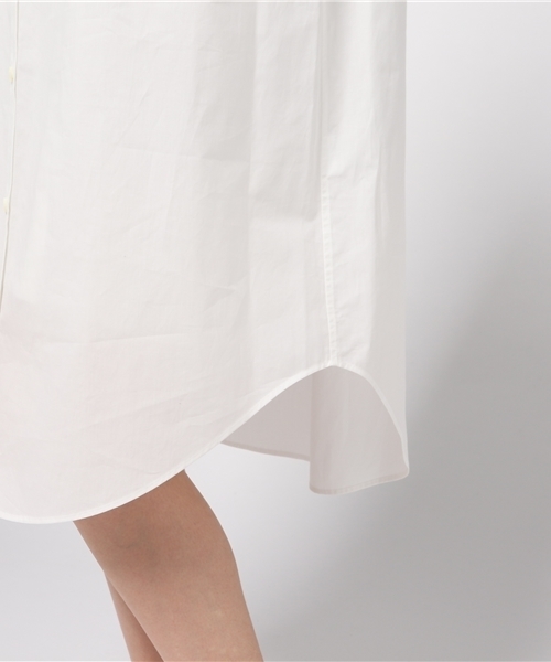 Sheta（シータ）の「オーバーシャツOP（ワンピース・レディース・オフホワイト・FREE）」の8枚目の写真