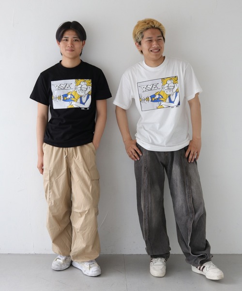 UNIT CHEST（ユニットチェスト）の「【UNIT CHEST】unique unisex T-shirt　OIF designer eggs コラボT DESPERATE by TSUBASA DAIKOKU（Tシャツ/カットソー・メンズ・ブラック/ホワイト・L/M/S）」の5枚目の写真