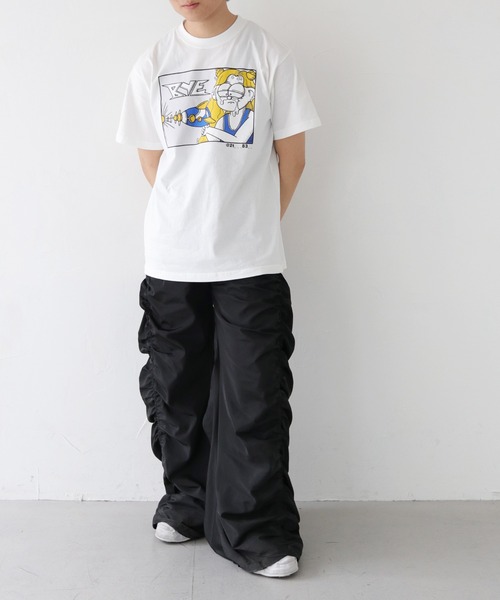 UNIT CHEST（ユニットチェスト）の「【UNIT CHEST】unique unisex T-shirt　OIF designer eggs コラボT DESPERATE by TSUBASA DAIKOKU（Tシャツ/カットソー・メンズ・ブラック/ホワイト・L/M/S）」の12枚目の写真