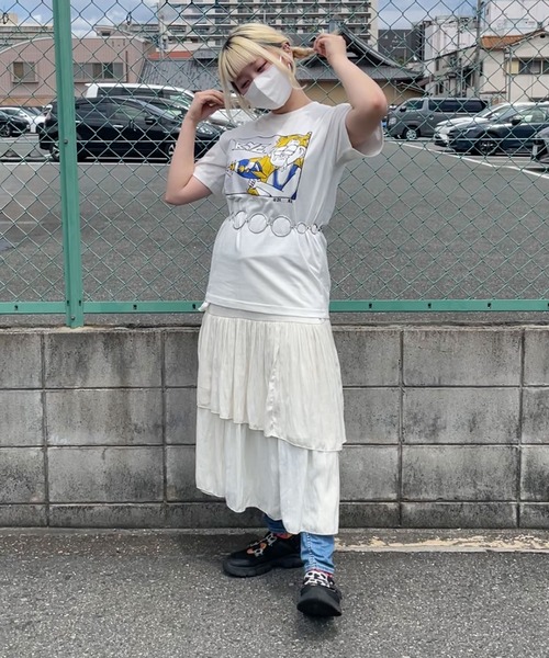 UNIT CHEST（ユニットチェスト）の「【UNIT CHEST】unique unisex T-shirt　OIF designer eggs コラボT DESPERATE by TSUBASA DAIKOKU（Tシャツ/カットソー・メンズ・ブラック/ホワイト・L/M/S）」の17枚目の写真