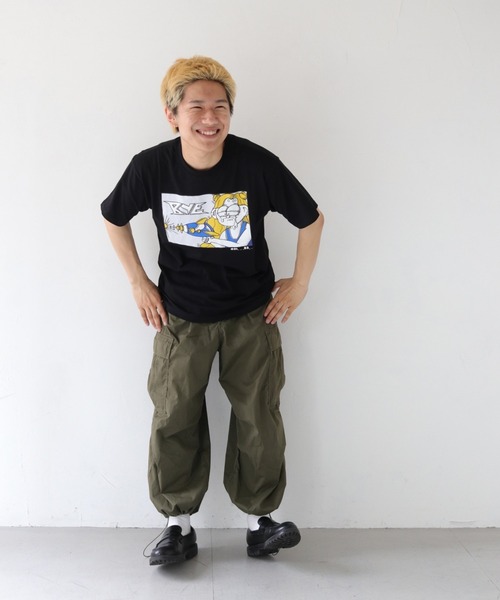 UNIT CHEST（ユニットチェスト）の「【UNIT CHEST】unique unisex T-shirt　OIF designer eggs コラボT DESPERATE by TSUBASA DAIKOKU（Tシャツ/カットソー・メンズ・ブラック/ホワイト・L/M/S）」の8枚目の写真