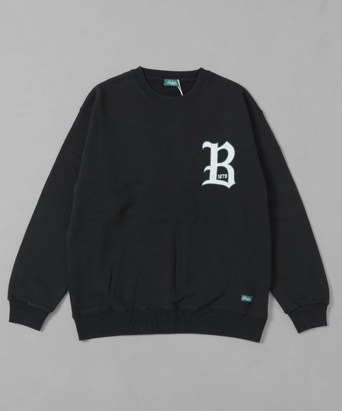 Bukta(バクタ)の「ヘビーOZ裏毛クルー(B)(スウェット・メンズ・ワインレッド/グレー/ブラック・MEDIUM/LARGE/X-LARGE)」の4枚目の写真