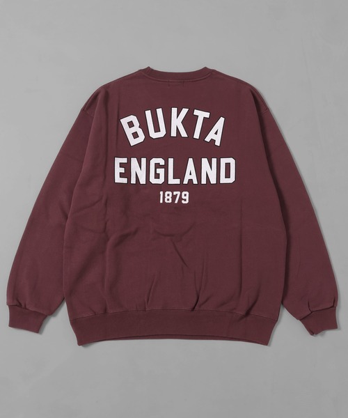 Bukta(バクタ)の「ヘビーOZ裏毛クルー(B)(スウェット・メンズ・ワインレッド/グレー/ブラック・MEDIUM/LARGE/X-LARGE)」の7枚目の写真