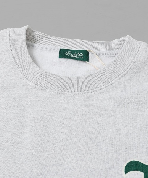 Bukta(バクタ)の「ヘビーOZ裏毛クルー(B)(スウェット・メンズ・ワインレッド/グレー/ブラック・MEDIUM/LARGE/X-LARGE)」の12枚目の写真