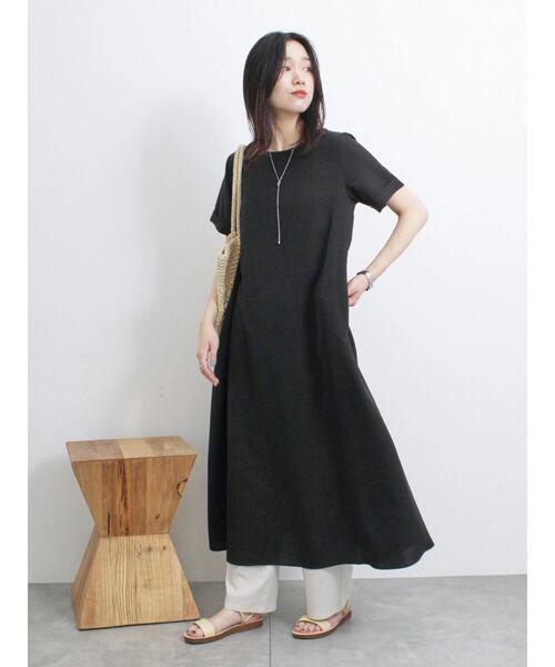 美品　HERMES エルメス ブルーパープル　ワンピース 5E0573DV14_worn_1?size=3000,