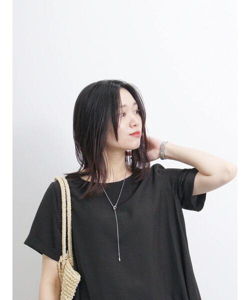 Samansa Mos2 blue(サマンサモスモスブルー)の「リネンタッチマキシフレアワンピース(ワンピース・レディース・マスタード/ブルー/ブラック・F)」の22枚目の写真