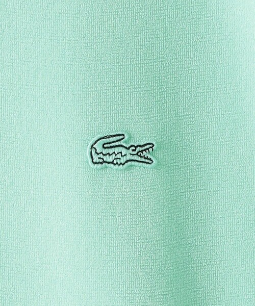 LACOSTE（ラコステ）の「＜LACOSTE for BEAUTY&YOUTH＞ 1トーン パイル Tシャツ（Tシャツ/カットソー・メンズ・ダークグレー/ネイビー/ホワイト/ライム・L/XL/M/S）」の12枚目の写真
