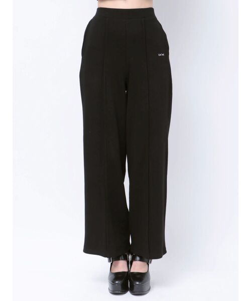 EATME（イートミー）の「スウェットワイドパンツ（セットアップ可能）（スウェットパンツ・レディース・ブラック/ネイビー/アイボリー・FREE）」の10枚目の写真