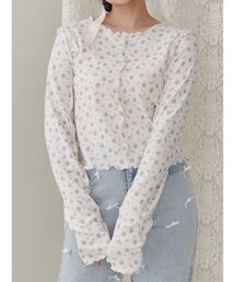 merry jenny | flowerサーマルメローtops(Tシャツ/カットソー)