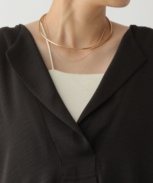 LEPSIM（レプシィム）の「カフタンワンピース　132991（ワンピース・レディース・レッド/チャコールグレー/ブラック・FREE）」の11枚目の写真