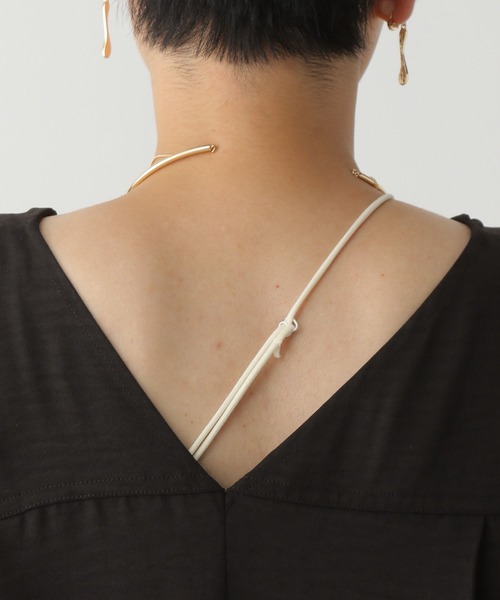 LEPSIM（レプシィム）の「カフタンワンピース　132991（ワンピース・レディース・レッド/チャコールグレー/ブラック・FREE）」の7枚目の写真