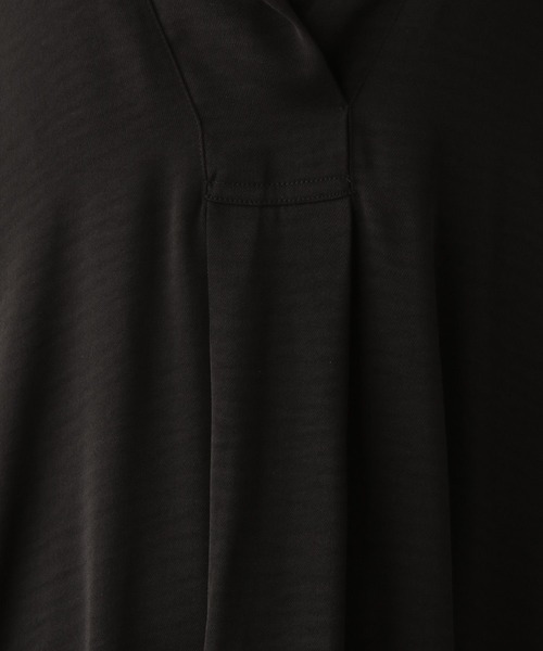 LEPSIM（レプシィム）の「カフタンワンピース　132991（ワンピース・レディース・レッド/チャコールグレー/ブラック・FREE）」の6枚目の写真