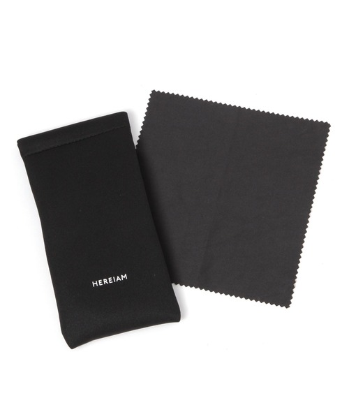 HEREIAM(ヘレイアム)の「【HEREIAM】UVカット/スクエアサングラス(サングラス・レディース・ブラック/チャコール・FREE)」の16枚目の写真