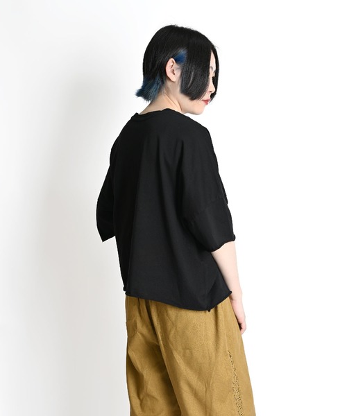 エスニックアニマルプリント オーバーサイズ 半袖Tシャツ（Tシャツ/カットソー）｜ABBEY MARKET（アビーマーケット）