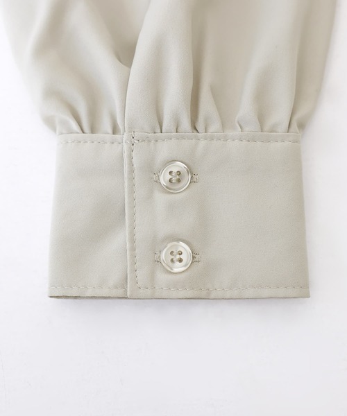 n'OrLABEL（ノアールレーベル）の「『フリル襟付きブラウス』（シャツ/ブラウス・レディース・ベージュ/ブラック/オフホワイト・2/1）」の13枚目の写真