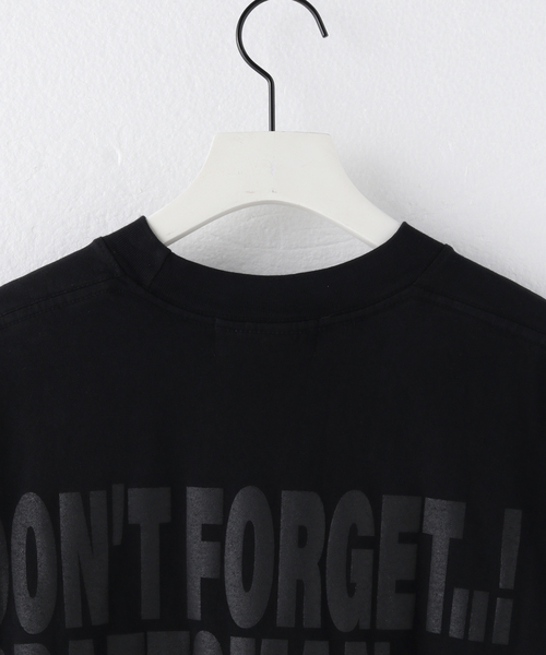PULP/417EDIFICE(パルプフォーワンセブンエディフィス)の「【QH / QUISPIAM HABILIS】QH LOGO S/S T-SHIRTS(Tシャツ/カットソー・メンズ・ブラック・MEDIUM/LARGE)」の4枚目の写真