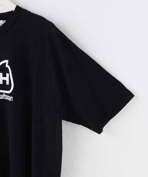 PULP/417EDIFICE(パルプフォーワンセブンエディフィス)の「【QH / QUISPIAM HABILIS】QH LOGO S/S T-SHIRTS(Tシャツ/カットソー・メンズ・ブラック・MEDIUM/LARGE)」の5枚目の写真