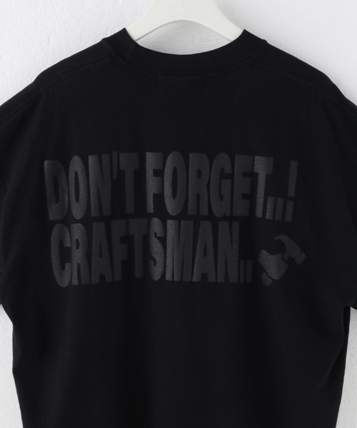 PULP/417EDIFICE(パルプフォーワンセブンエディフィス)の「【QH / QUISPIAM HABILIS】QH LOGO S/S T-SHIRTS(Tシャツ/カットソー・メンズ・ブラック・MEDIUM/LARGE)」の8枚目の写真