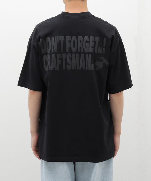 PULP/417EDIFICE(パルプフォーワンセブンエディフィス)の「【QH / QUISPIAM HABILIS】QH LOGO S/S T-SHIRTS(Tシャツ/カットソー・メンズ・ブラック・MEDIUM/LARGE)」の15枚目の写真
