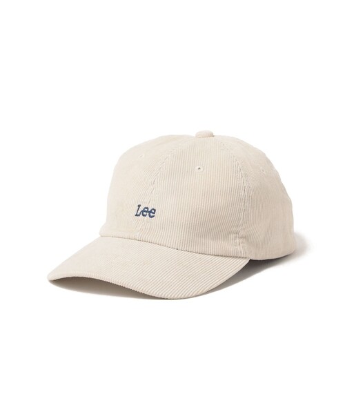 B:MING by BEAMS（ビーミングバイビームス）の「Lee / 別注 コーデュロイ ロゴ キャップ（キャップ・キッズ・オフホワイト/ワイン・S(54-56㎝)）」の7枚目の写真