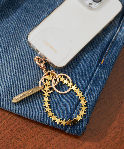 Spick & Span(スピックアンドスパン)の「≪WEB限定追加3≫HASHIBAMI / ハシバミ ヘマタイトスタースマホハンドストラップ(その他小物・レディース・ゴールド/シルバー・FREE)」の21枚目の写真