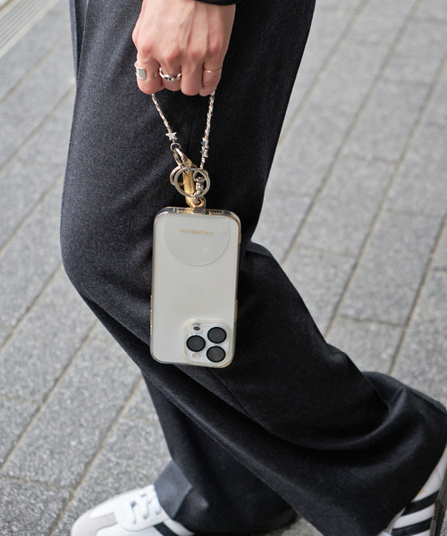 Spick & Span(スピックアンドスパン)の「≪WEB限定追加3≫HASHIBAMI / ハシバミ ヘマタイトスタースマホハンドストラップ(その他小物・レディース・ゴールド/シルバー・FREE)」の20枚目の写真